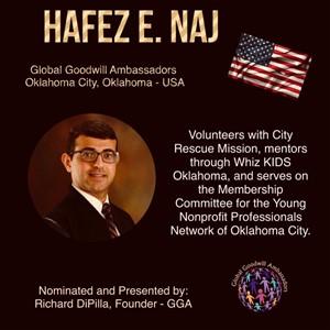 Hafez E. Naj - Global Goodwill Ambassador