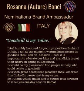 Rosanna Bonci - our Italy chair